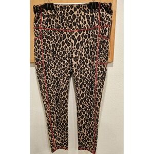 Chicos‎ Zenergy Animal Print So Slimming Pima Leggings SZ 3R